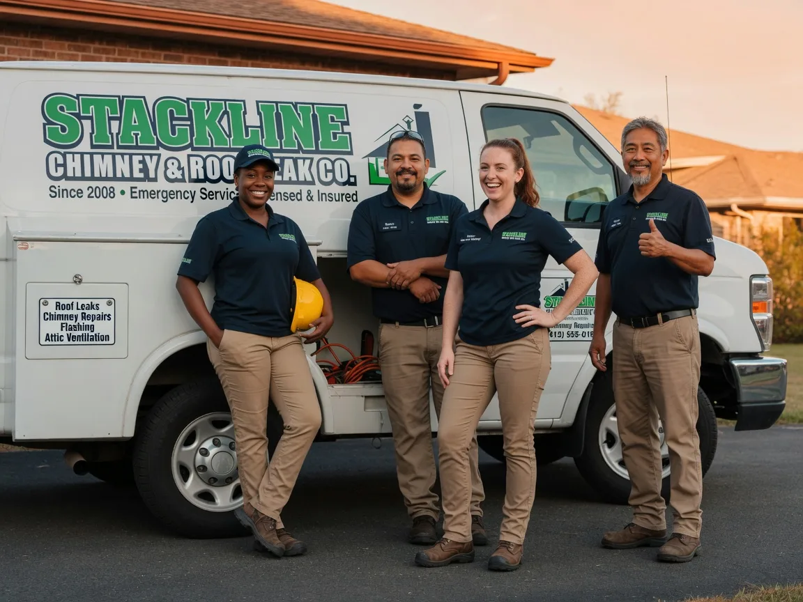 Chimney flashing repair company in Adah, PA